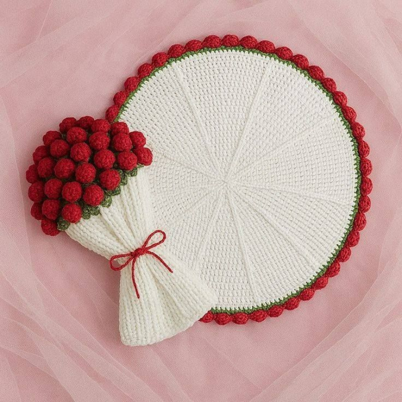 Blanket Flower Bouquet Crochet Pattern PDF