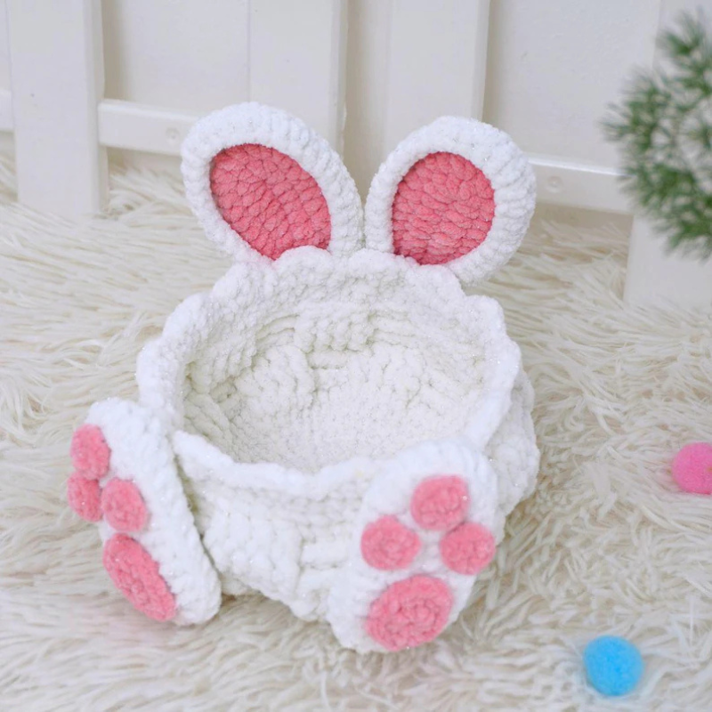 Bunny & Egg Basket Crochet Patterns Bundle (PDF Pattern)
