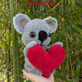 Koala Amigurumi Crochet Pattern