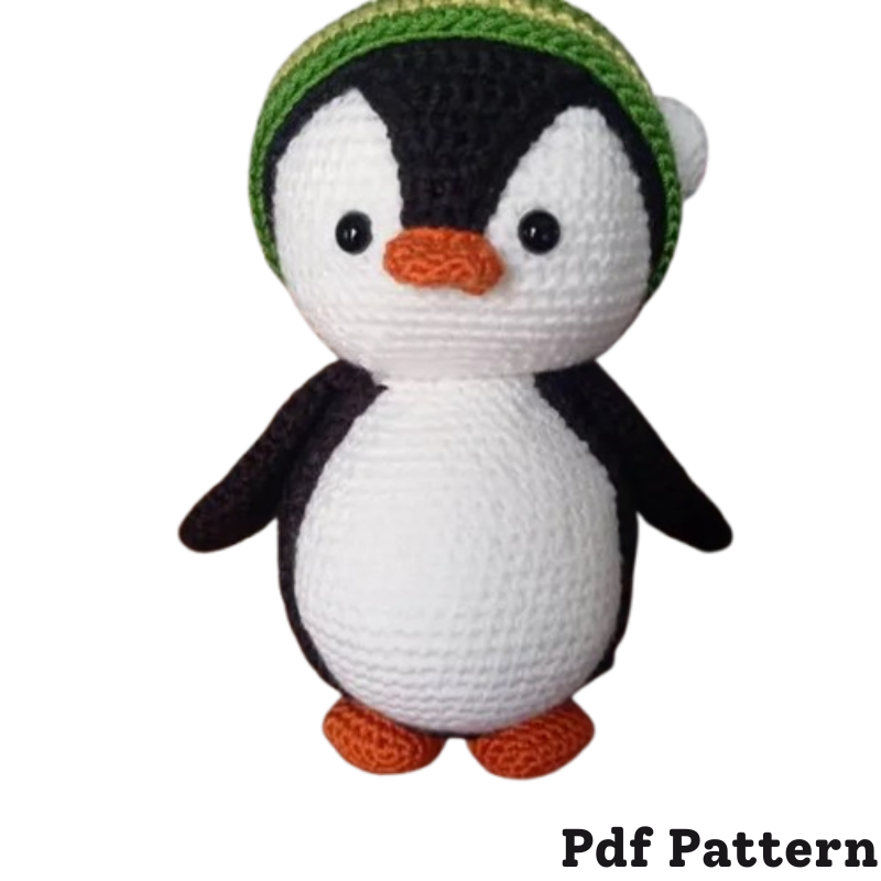 Crochet Penguin Amigurumi Pattern: (PDF Download)