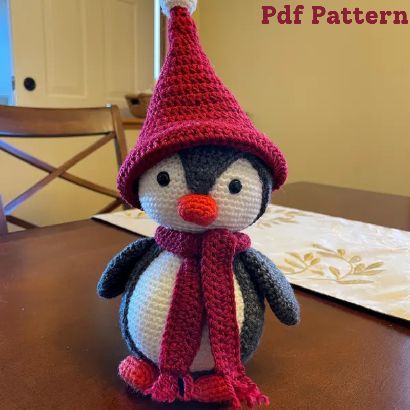 Crochet Penguin Amigurumi Pattern: (PDF Download)