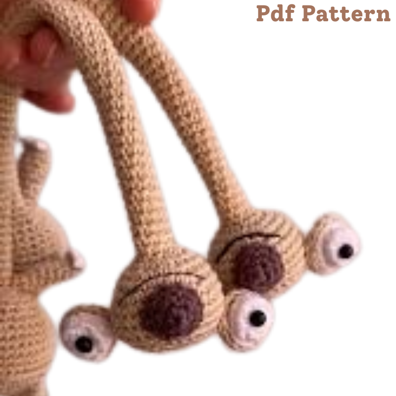 Sid the Sloth Crochet Pattern / Amigurumi Pattern, PDF crochet sid
