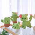 Cactus Cat Crochet Patterns Bundle, Pretty Cactus Cat Pdf Pattern