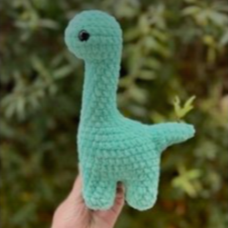 Dinosaur Crochet Pattern Beginner-Friendly Toy Pdf Pattern