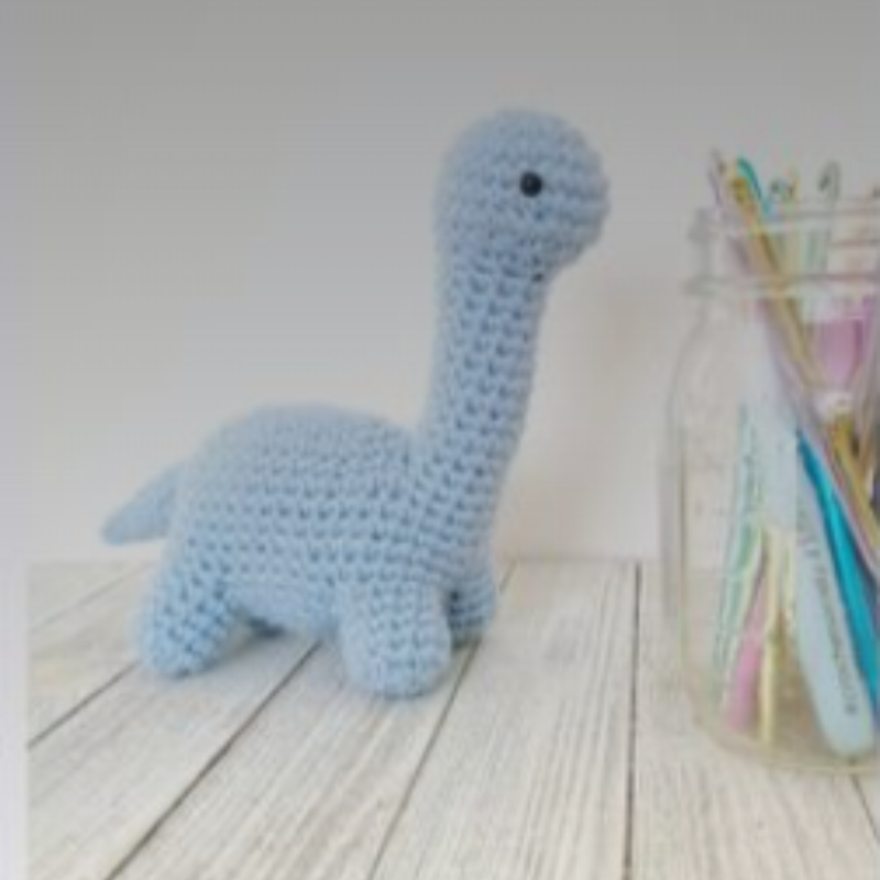 Dinosaur Crochet Pattern Beginner-Friendly Toy Pdf Pattern