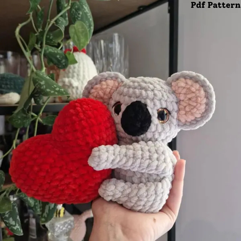 Koala Amigurumi Crochet Pattern