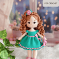 Zümrüt Doll: Crochet Amigurumi Pattern (PDF)